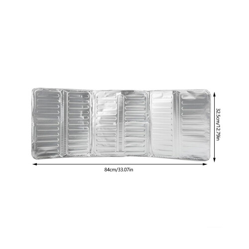 Three Side Splash Guard Shield for Stove Aluminum Foil Cover 1