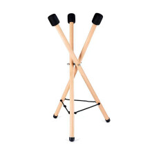 Lichtgewicht houten handpan drum statief inclusief draagtas