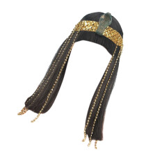 Cleopatra Pruik Egyptische Slang Hoofddeksel Halloween Cosplay