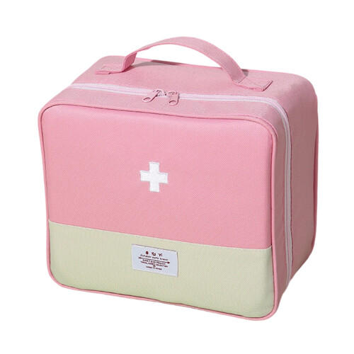Waterproof First Aid Bag Emergency Kit Organizers-Pink Type A