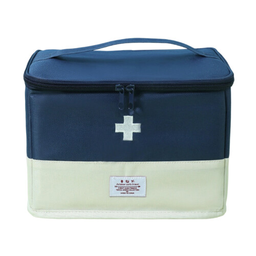 Sac de rangement de premiers secours de grande-Bleu Type B