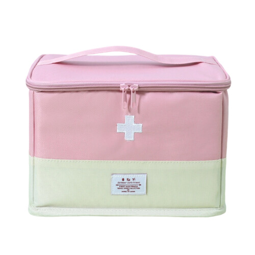 Sac de rangement de premiers secours de grande-Rose Type B