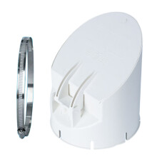 PVC Drainage Pipe Floor Drains with Clamps For Bathroom-110mm