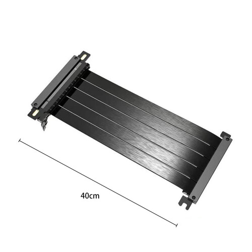 Le câble de montage de GPU inverse PCIe4.0 X16 optimisé- Blanc 1