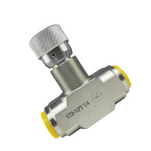 Carbon Steel Single Way Throttle Check Valves For High-1/4''