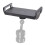 Support de téléphone à bille rotatif, pour trépieds,-Blanc 3