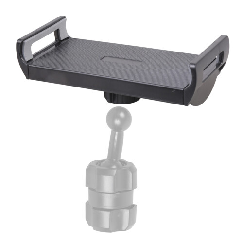 Support de téléphone à bille rotatif, pour trépieds,-Blanc 2