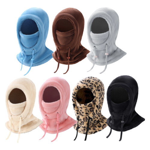 Winter Face Visors Breathable Face Cover Regulable-Black 1