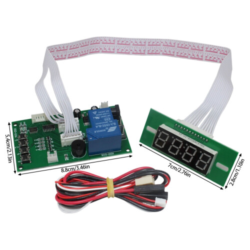 Heavy Duty 4 Digits Timer Board Time Controller For Coin 2
