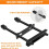 Support de pneu de remorque utilitaire, résistance de 120lb, 7