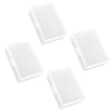 4Pcs Clear Plastic Poker Card Organizers Playing Game Card