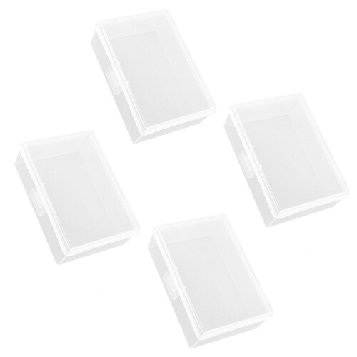 4Pcs Clear Plastic Poker Card Organizers Playing Game Card