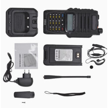 IP67 Waterproof Double Band Two Way Radio High-Add headphones