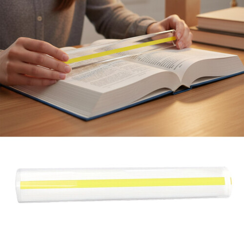 Clear Acrylic Reading Guides Magnifier Shatterproof for Books 1