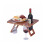 Picknick-Weintablett aus Bambus mit Glas- und Flaschenhaltern 2