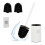 Toilettenbürsten-Set mit Wandhalterung, Edelstahl 2