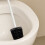Toilettenbürsten-Set mit Wandhalterung, Edelstahl 7