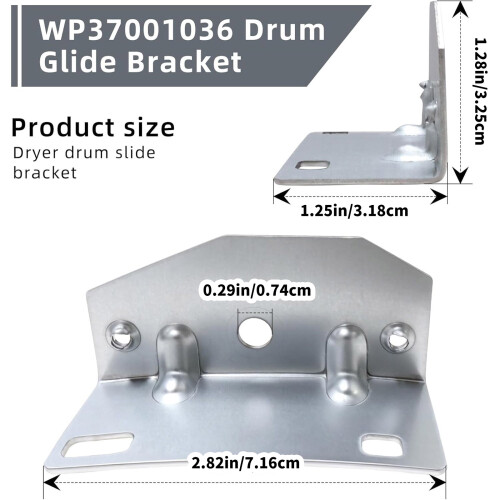 WP37001036 Vervanging trommelzweefbeugel voor WP37001036 2