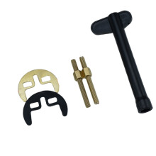 Horseshoe Shaped AntiLeak Faucet Gasket Set-Copper Double Hole