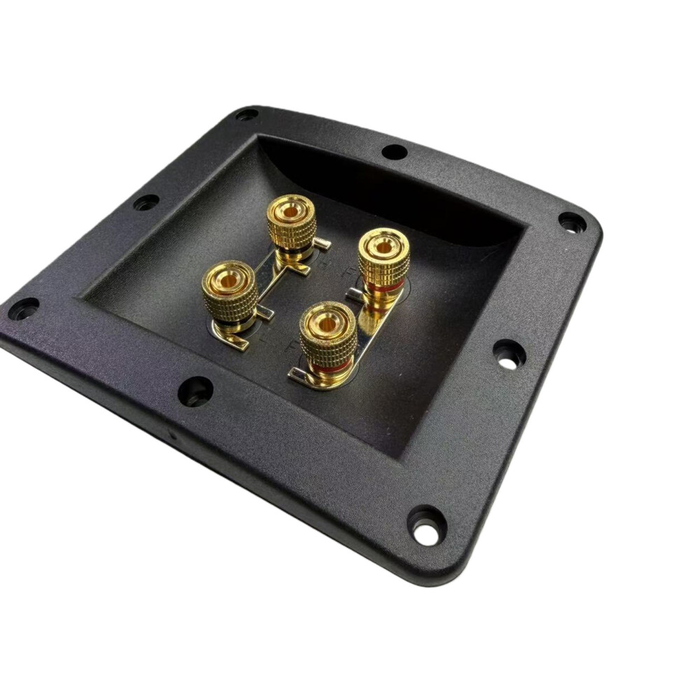 Multispeaker Wiring Box 4Port Parallel Connection-Threaded Post 7751001372445