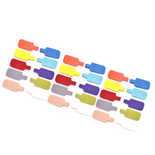 Reusable Color Coded Cable Labels Writable Identification-30F