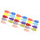 Reusable Color Coded Cable Labels Writable Identification-30F 1
