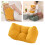 Breathable Lumbar Support Cushion Ergonomic-Coffee color L 2