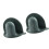 2 Pack Silicone Cooking Gloves Protect Hand From-Dark Green 1