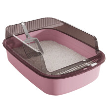 Thickened Half Enclosed Cats Litter Pan For-3 extra large
