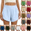 Women's High Elasticity Comfortable Running Shorts With-Pink L 6