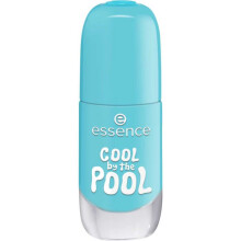 Esmalte em Gel - ESSENCE - 39 COOL by the POOL - Azul leitoso transparente - 8 ml - Duração de até 10 dias