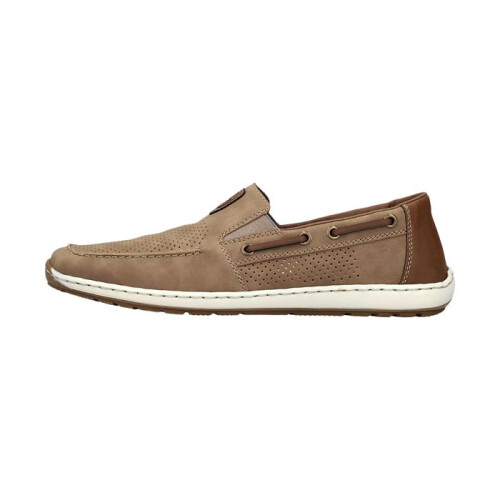 Rieker Mocassin Cuir Rieker Morelia - Beige