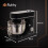 Keukenmachine met verwarmde kom en blendercombinatie 1