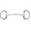 (5.5in, Ivory) Korsteel Flexi Mullen Mouth Eggbutt Snaffle Bit 1