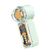 Hochgeschwindigkeits-Kleinventilator, tragbare-Hellgrün
