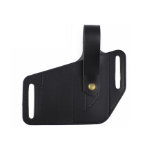 Étui de rangement en cuir PU de qualité supérieure pour-Noir