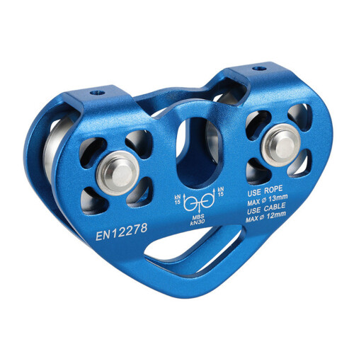 Rock Climbing Pulley Succour Dragging Climbing-Blue