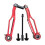 VTT V freins 24 pouces 26 pouces Compatible Construction-Rouge 1