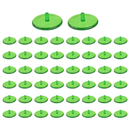 Conception transparente de marqueurs de terrain-Vert transparent
