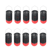10Pcs Lure Thrower Fishing Lure Basket For Enhances Fishing-S