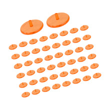 Marqueurs de Position de Golf en plastique-Transparent OU