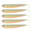 PVC Baits Sinking T Tail Lures Realistic Motion in-Color K 1