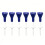 6Pcs Premium Golf Tees Flexible Height Adjustment Wind Resistant 1