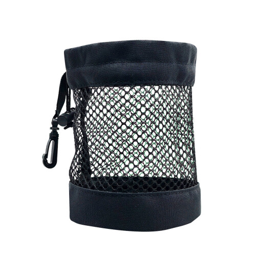 Portable Golf Ball Storage Bag Large Capacity Golf-Black S
