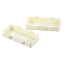 Guitar Pickup Covers Made from Plastic Aged White Color for Easy