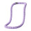 Exercise Hoop With Flexible Steel Frame Comfortable-Purple 1