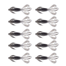 10Pcs Soft Plastic Fishing Lures Artificial-ColorH 70MM