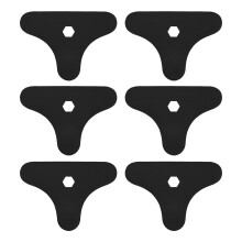 6Pcs Breathable Elastic Athletic Ankle Guard Kinesiology-black