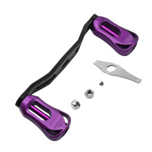 Angelrollen Griff Baitcasting Trolling Rollen Rocker-Lila