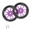 Compacts Folding Bikes easy Wheel With Sealed-black purpl 1
